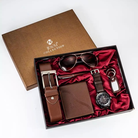 Other - New 6Pcs/Set Fashion Mens Watches Set Luxury Gift Box Watch